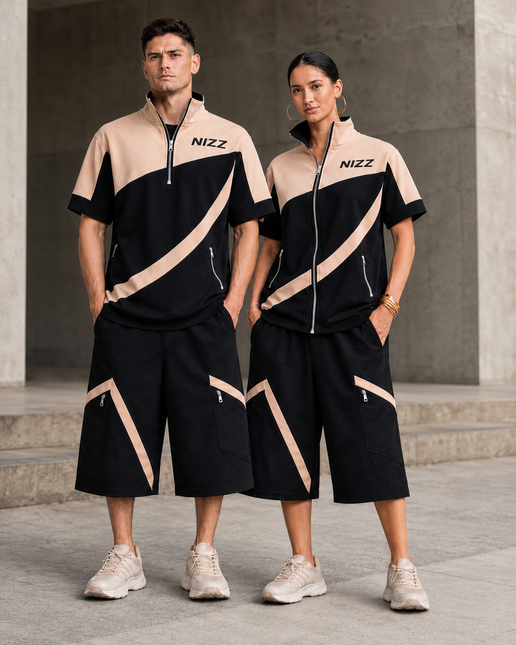 NIZZ Summer Sandline Streetwear Set